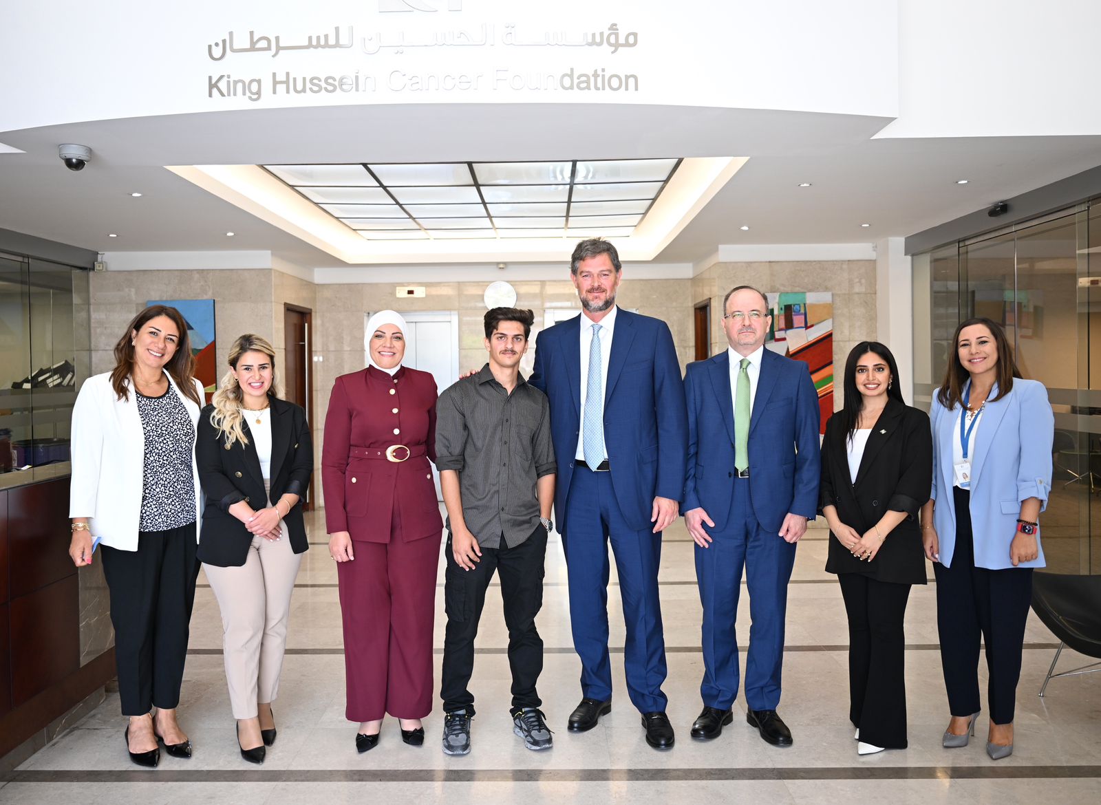 توقيع اتفاقية بين البنك الأردني الكويتي ومؤسسة الحسين للسرطان | خارج المستطيل الأبيض